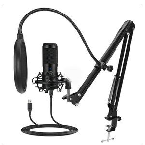 Brand new Metal USB Microphone Condenser Recording Microphone D80